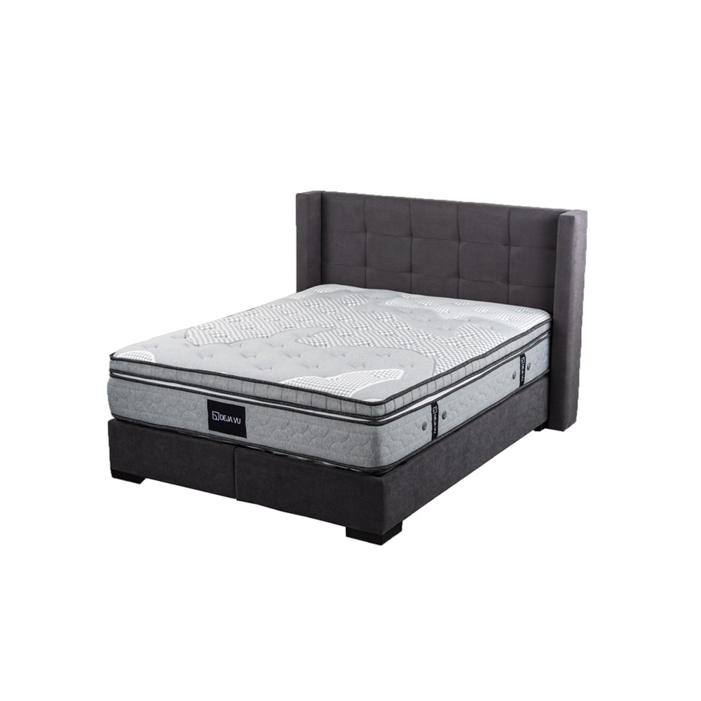 DEJA VU ΣΤΡΩΜΑ 160x200cm ΓΚΡΙ 200x160x34 - Image 3