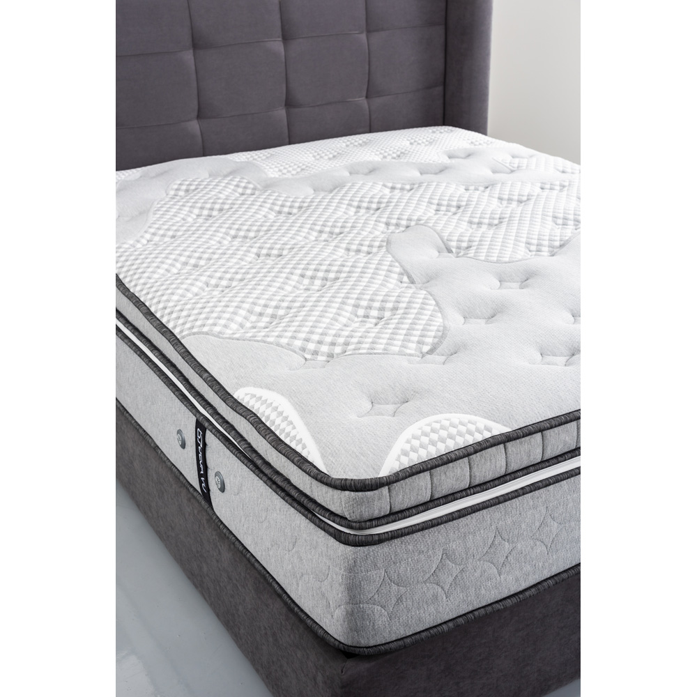 DEJA VU ΣΤΡΩΜΑ 160x200cm ΓΚΡΙ 200x160x34 - Image 5