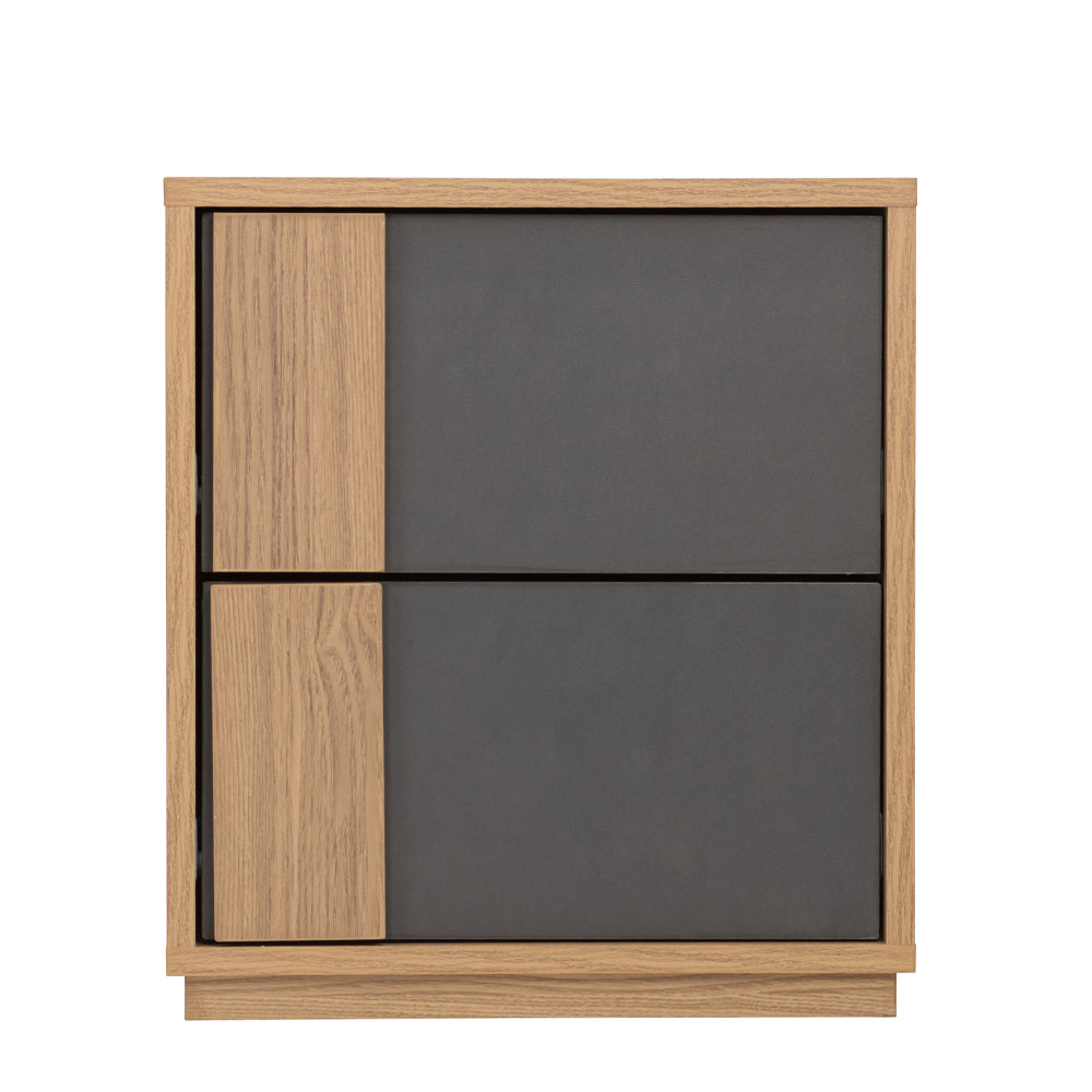 JENGA ΚΟΜΟΔΙΝΟ SONOMA ΓΚΡΙ 40x35x45 - Image 2