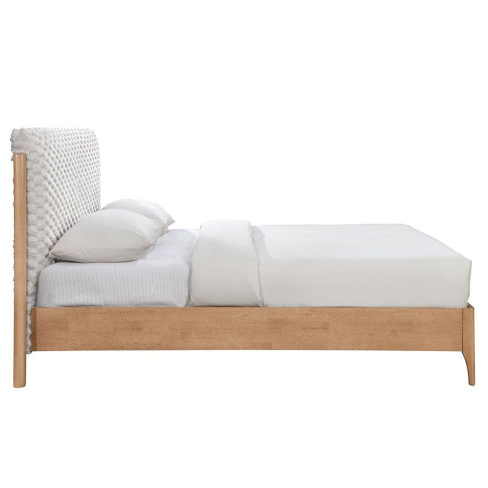 LORDY ΚΡΕΒΑΤΙ (ΓΙΑ ΣΤΡΩΜΑ 160x196cm) CREAM 207.5x177x103.5 - Image 5