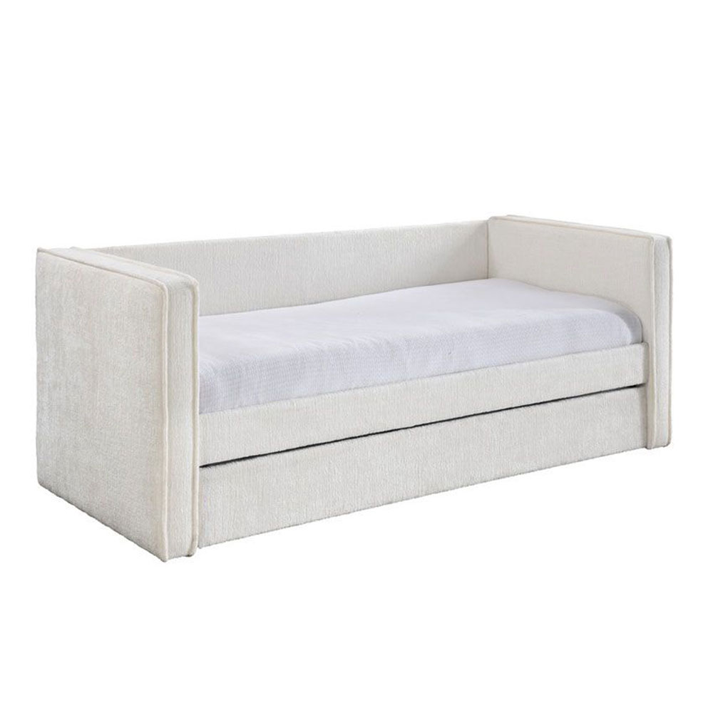 CALMO ΚΑΝΑΠΕΣ ΚΡΕΒΑΤΙ (ΓΙΑ ΣΤΡΩΜΑ 90x190cm) CREAM 222x99x84.2