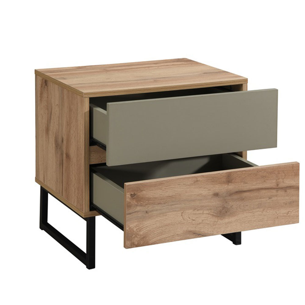 VERDE ΚΟΜΟΔΙΝΟ 2ΣΥΡΤΑΡΙΑ ΦΥΣΙΚΟ ΜΕΝΤΑ 50x41.5x50 - Image 2