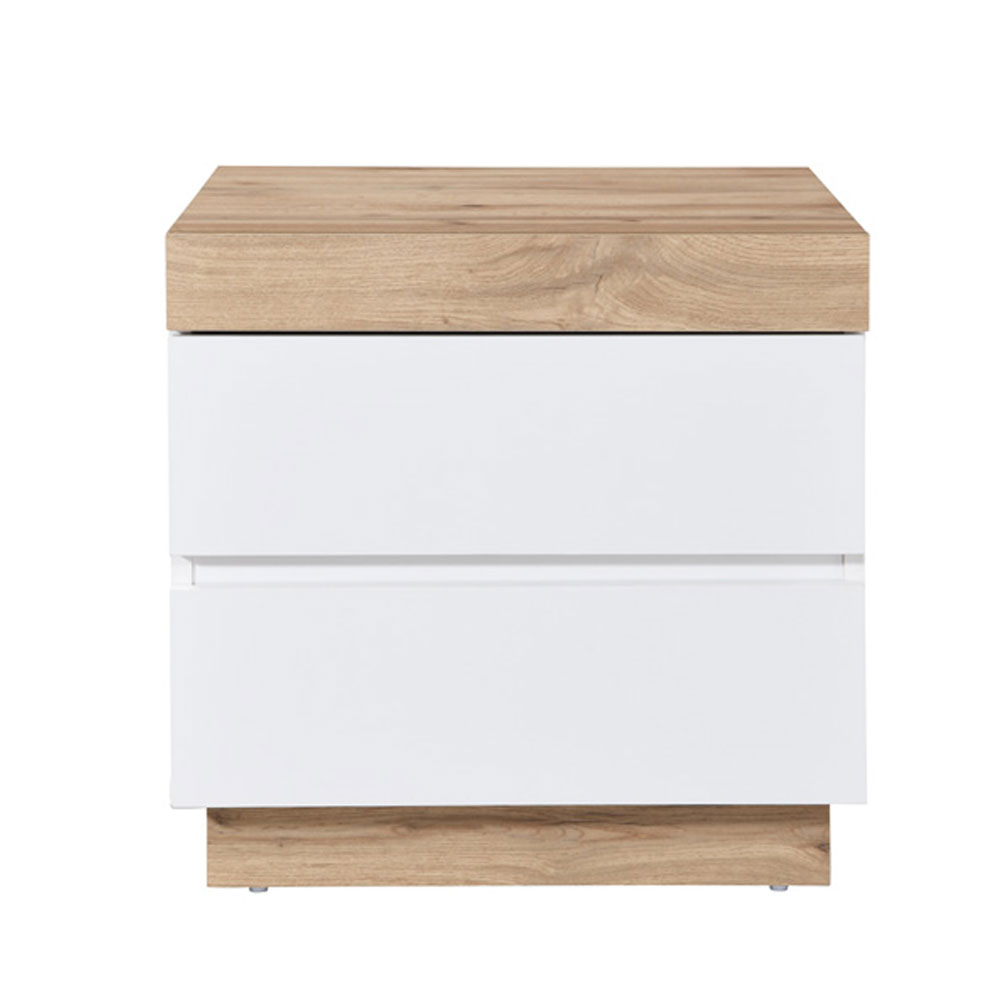 CASA ΚΟΜΟΔΙΝΟ 2ΣΥΡΤΑΡΙΑ ΛΕΥΚΟ ΦΥΣΙΚΟ 50x50x50 - Image 3