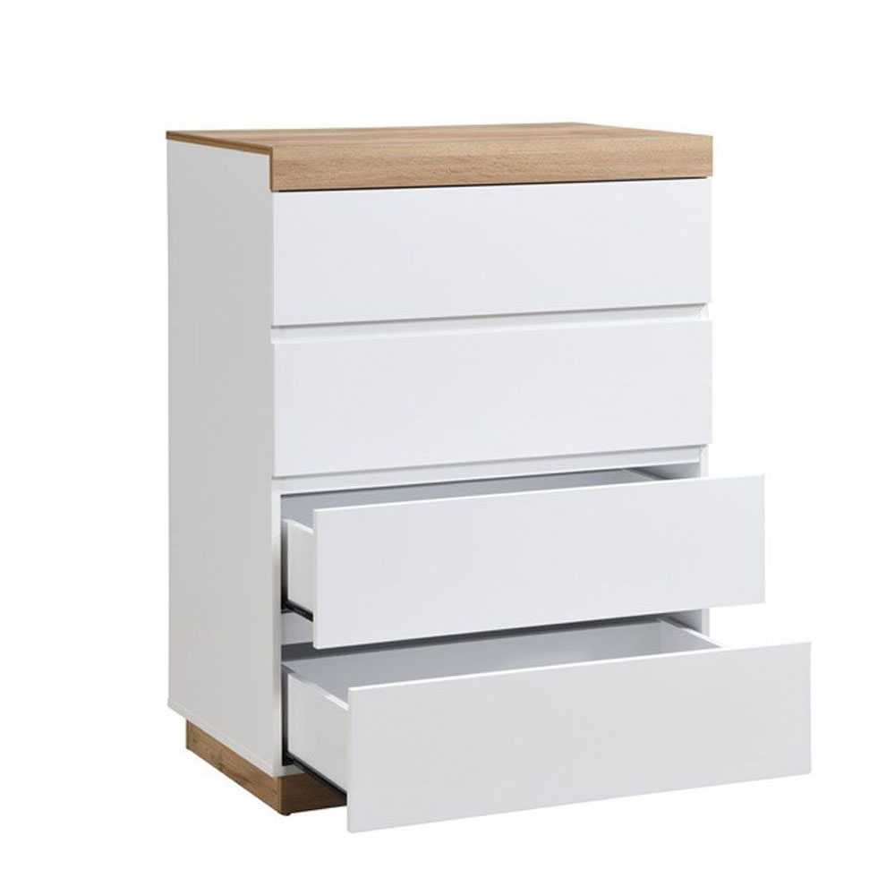 CASA ΣΥΡΤΑΡΙΕΡΑ 4ΣΥΡΤΑΡΙΑ ΛΕΥΚΟ ΦΥΣΙΚΟ 80x50x110 - Image 2