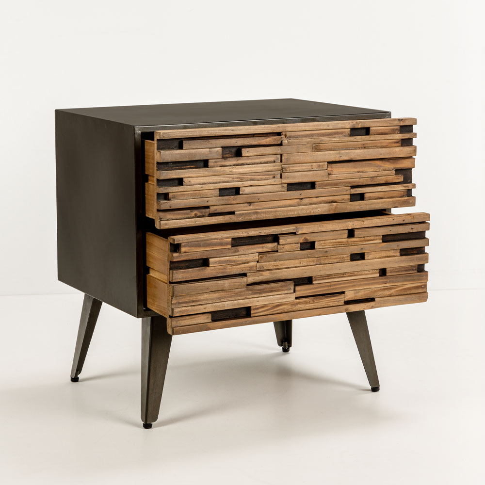 COAST ΚΟΜΟΔΙΝΟ ΜΑΥΡΟ ΦΥΣΙΚΟ 55x43x55.5cm - Image 3