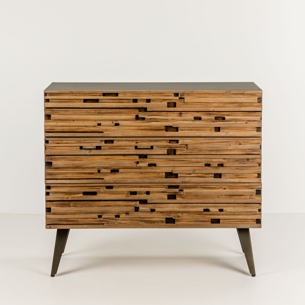 COAST ΣΥΡΤΑΡΙΕΡΑ 3ΣΥΡΤΑΡΙΑ ΜΑΥΡΟ ΦΥΣΙΚΟ 90x37x79cm - Image 2