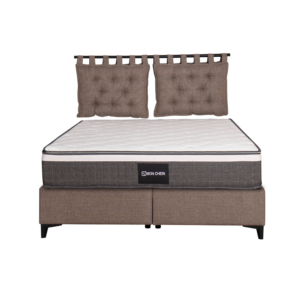 HANG ΜΑΞΙΛΑΡΙ ΚΕΦΑΛΑΡΙΟΥ SET 2ΤΕΜ ΓΚΡΙ ΚΑΦΕ 20-914 70x10x50 - Image 3