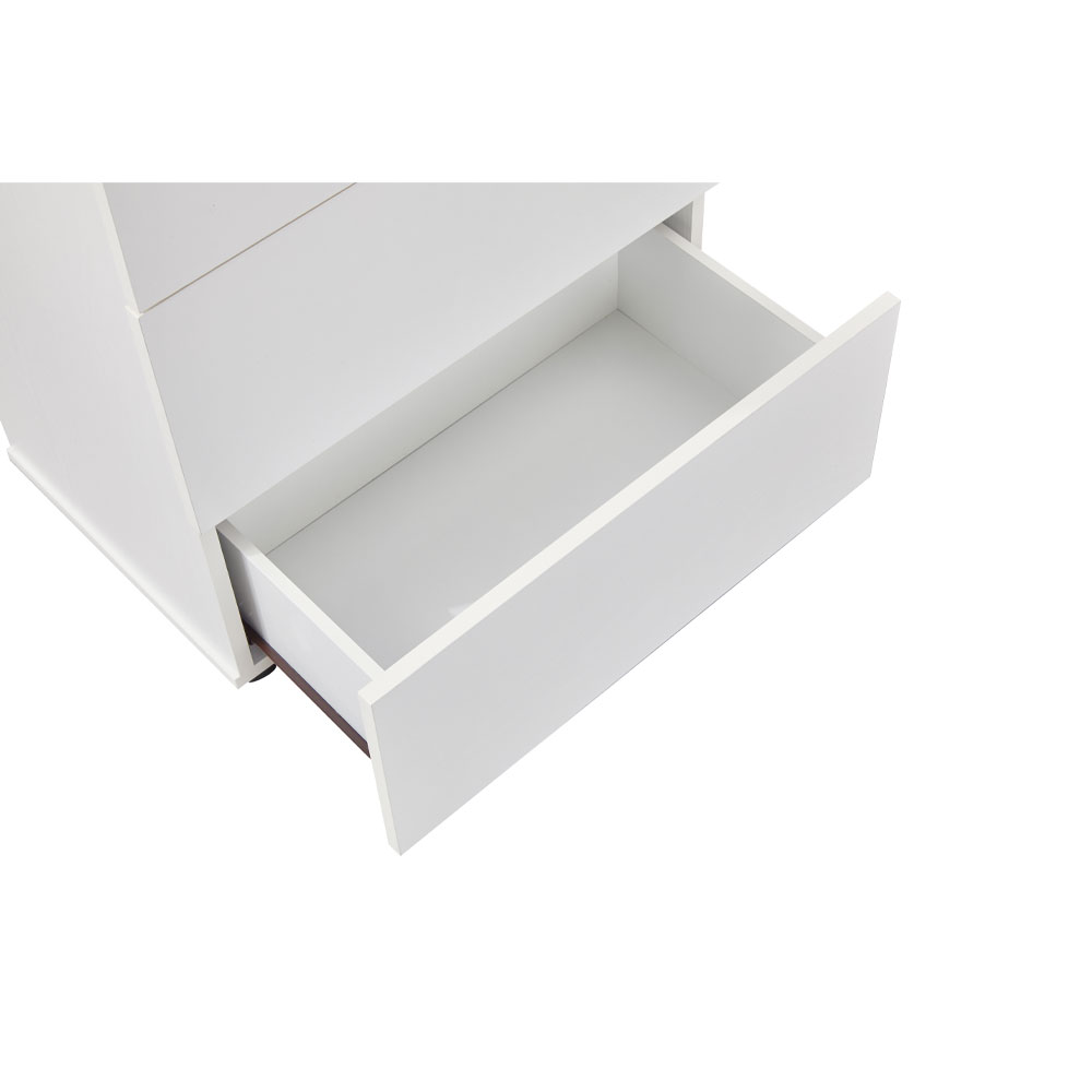 LUCIDO ΣΥΡΤΑΡΙΕΡΑ 5ΣΥΡΤΑΡΙΑ ΛΕΥΚΟ OAK ΦΥΣΙΚΟ 58x39x116.5 - Image 4