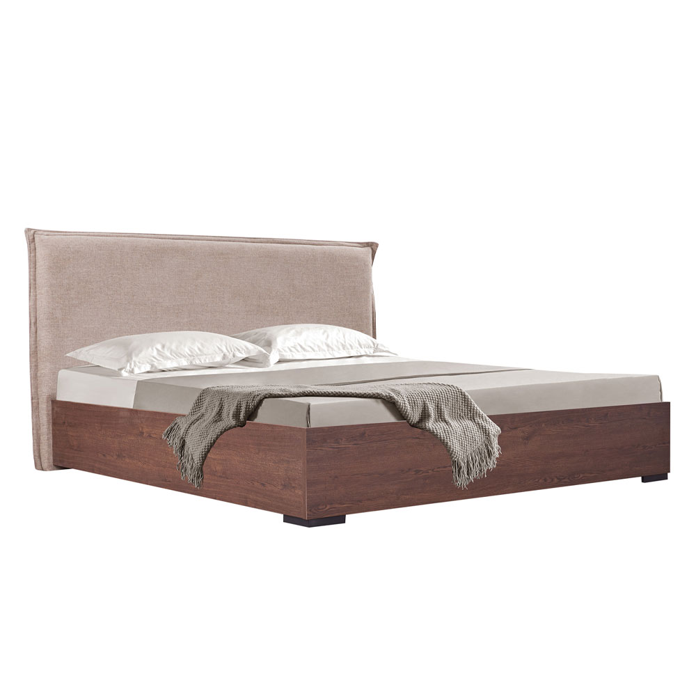 NUEZ ΚΡΕΒΑΤΙ (ΓΙΑ ΣΤΡΩΜΑ 160x200cm) ΚΑΡΥΔΙ 162x202x120