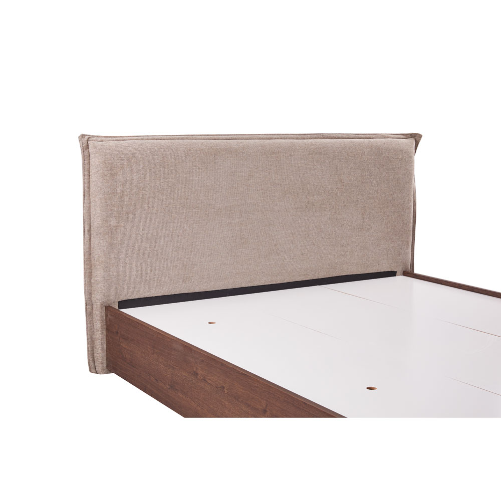 NUEZ ΚΡΕΒΑΤΙ (ΓΙΑ ΣΤΡΩΜΑ 160x200cm) ΚΑΡΥΔΙ 162x202x120 - Image 3