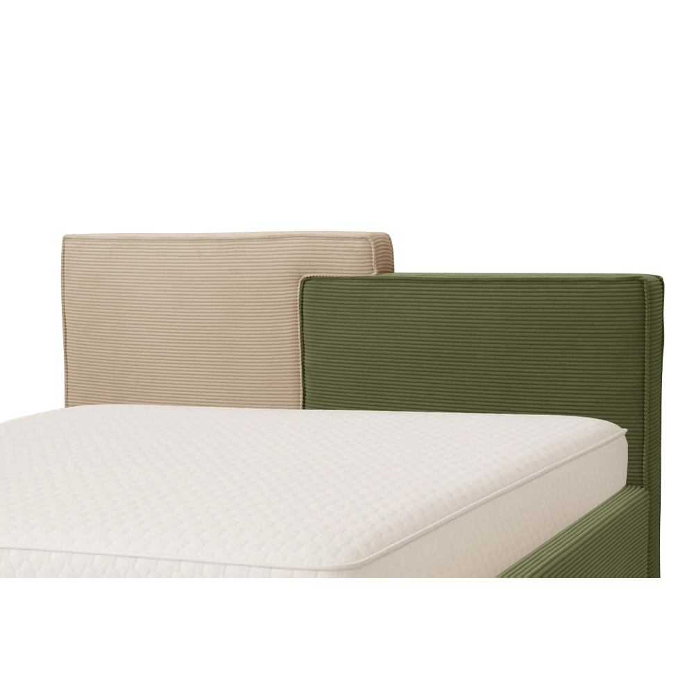 PUZZLE ΚΡΕΒΑΤΙ (ΓΙΑ ΣΤΡΩΜΑ 160x200cm) ΛΑΔΙ BEIGE 223x176x106 - Image 4