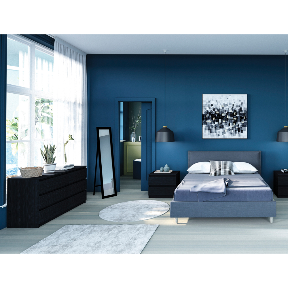 SIMPLE ΚΑΘΡΕΠΤΗΣ ΕΠΙΔΑΠΕΔΙΟΣ ΜΑΥΡΟ 45x4.6x146 - Image 2