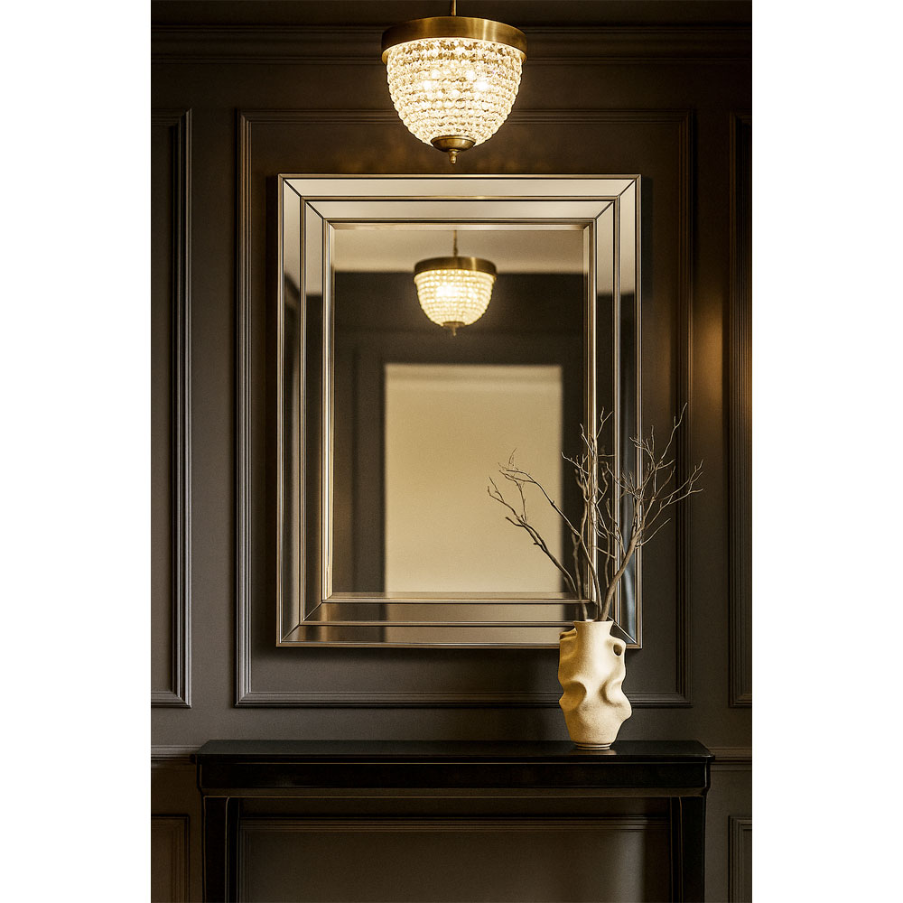 LIVELLO ΚΑΘΡΕΠΤΗΣ CHAMPAGNE 80x110 - Image 2