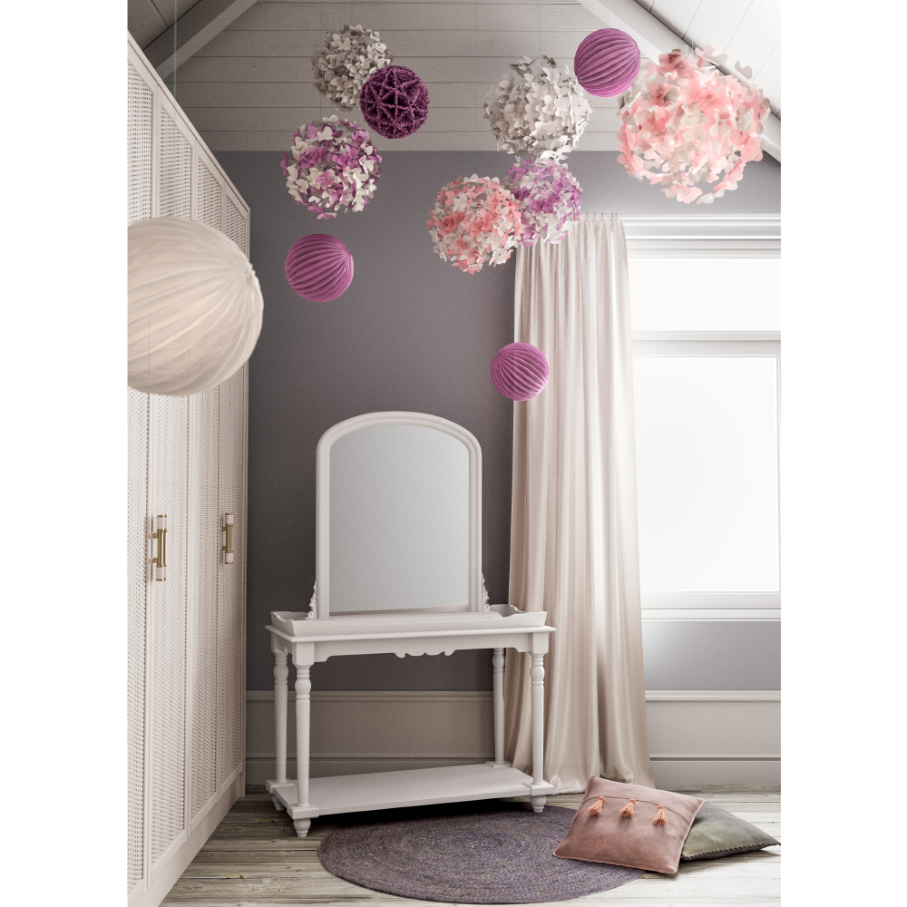 LA POUPEE ΚΑΘΡΕΠΤΗΣ ΛΕΥΚΟ ΜΑΤ 86x88 - Image 2