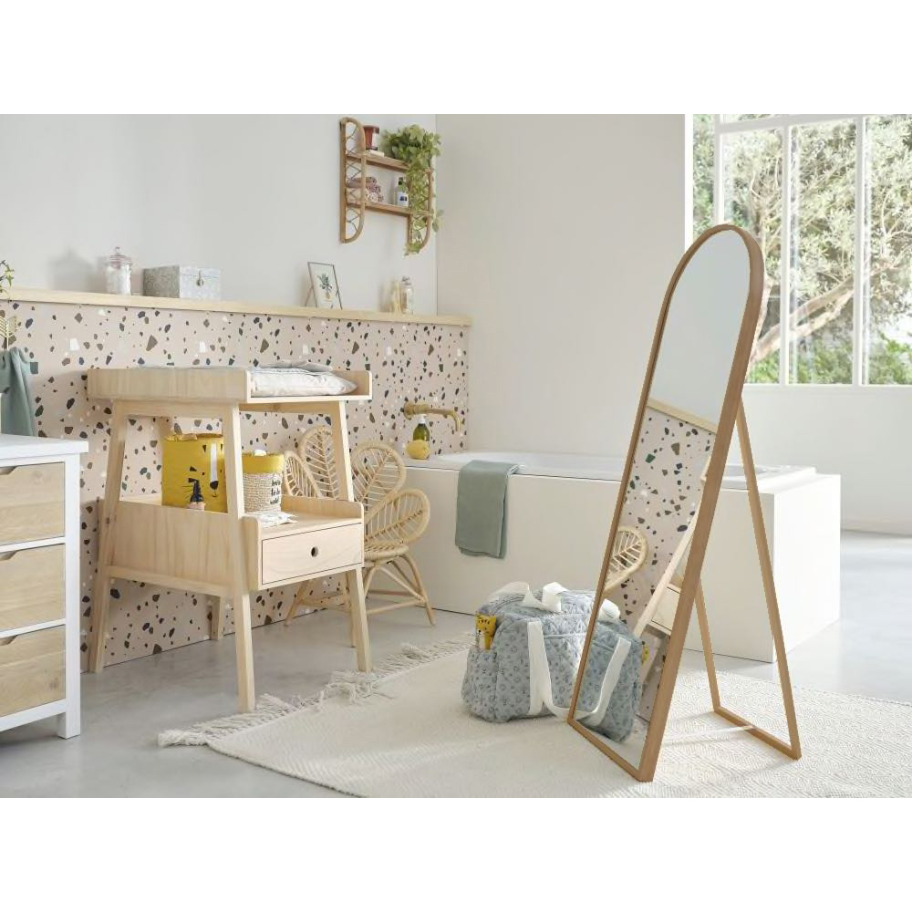 SCANDI STAND ΚΑΘΡΕΠΤΗΣ ΦΥΣΙΚΟ 45x175cm - Image 2