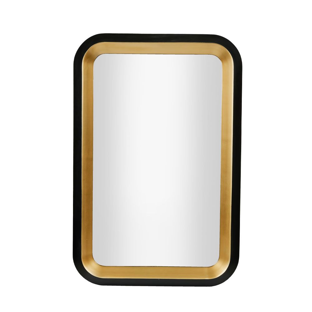 CONTRASTO ΚΑΘΡΕΠΤΗΣ ΜΑΥΡΟ ΧΡΥΣΟ 71x107 - Image 2