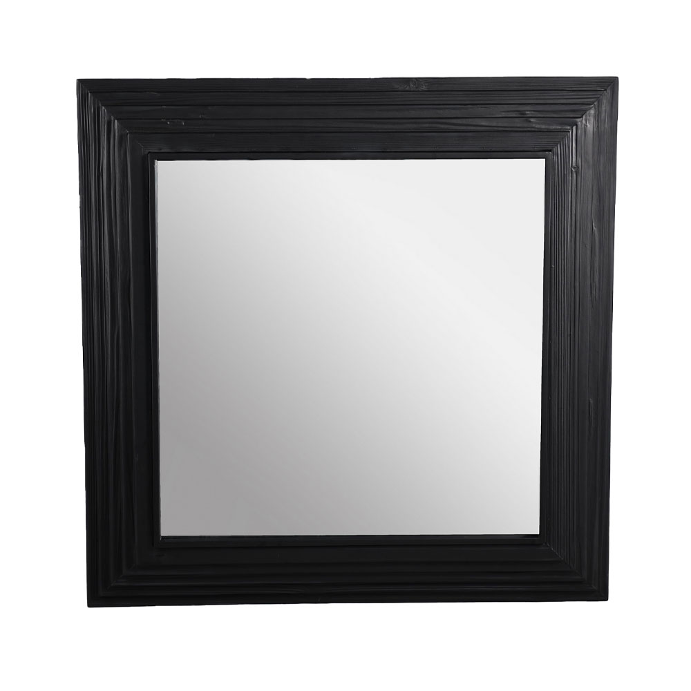 CHEOPS ΚΑΘΡΕΠΤΗΣ ΜΑΥΡΟ 85x8x85cm