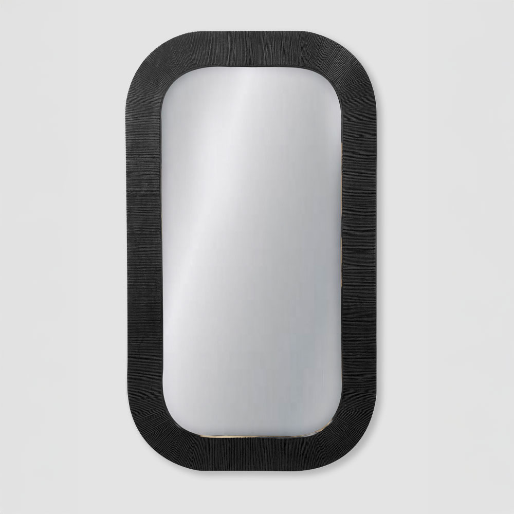 MAGRO 91 ΚΑΘΡΕΠΤΗΣ ΜΑΥΡΟ 65.5x2x91cm