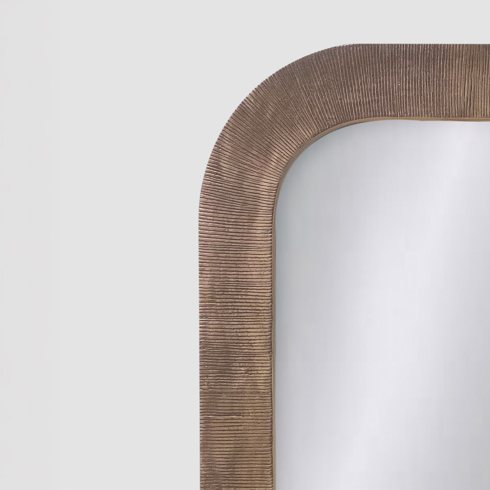 MAGRO 56 ΚΑΘΡΕΠΤΗΣ BRASS ANTIQUE 56x2x68cm - Image 2