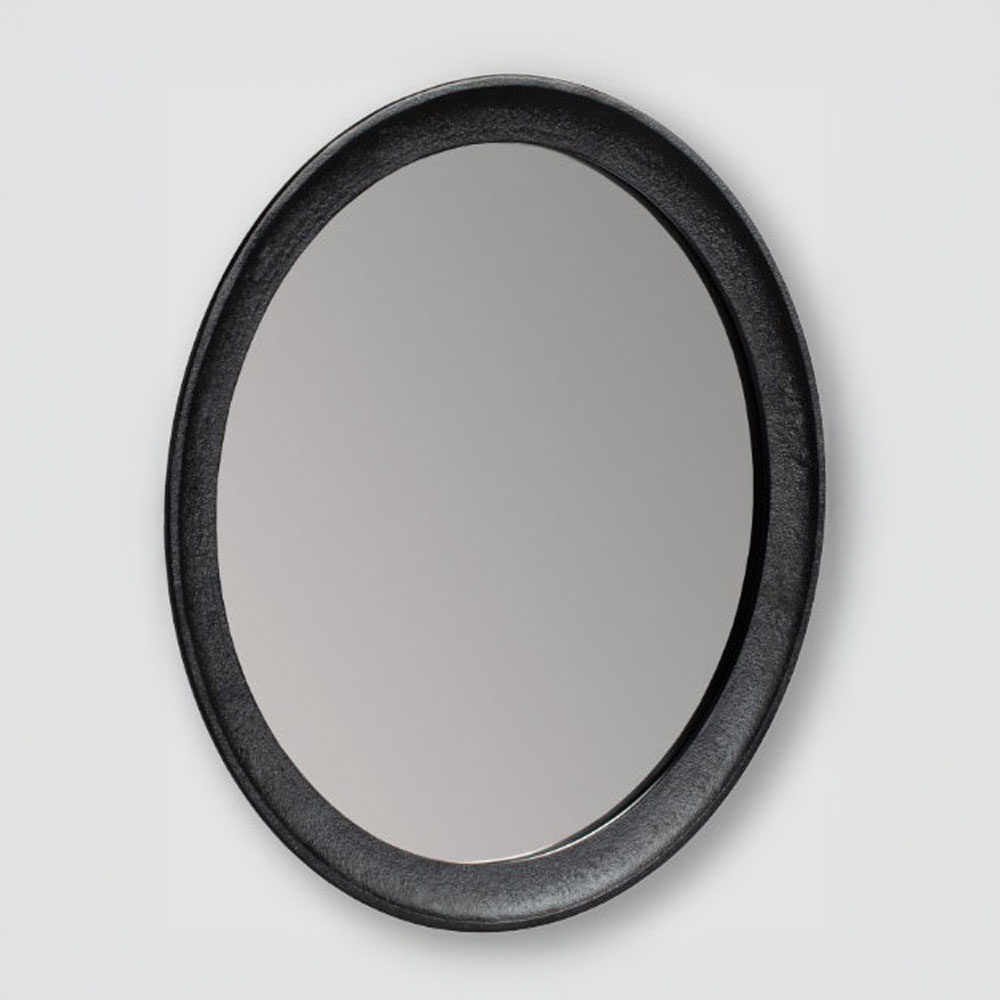 LANDING 89 ΚΑΘΡΕΠΤΗΣ ΜΑΥΡΟ 89x3x89cm