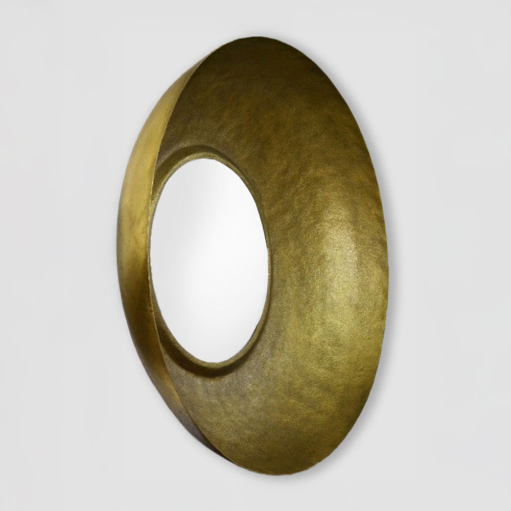 OJO ΚΑΘΡΕΠΤΗΣ BRASS ANTIQUE 90x14x90cm