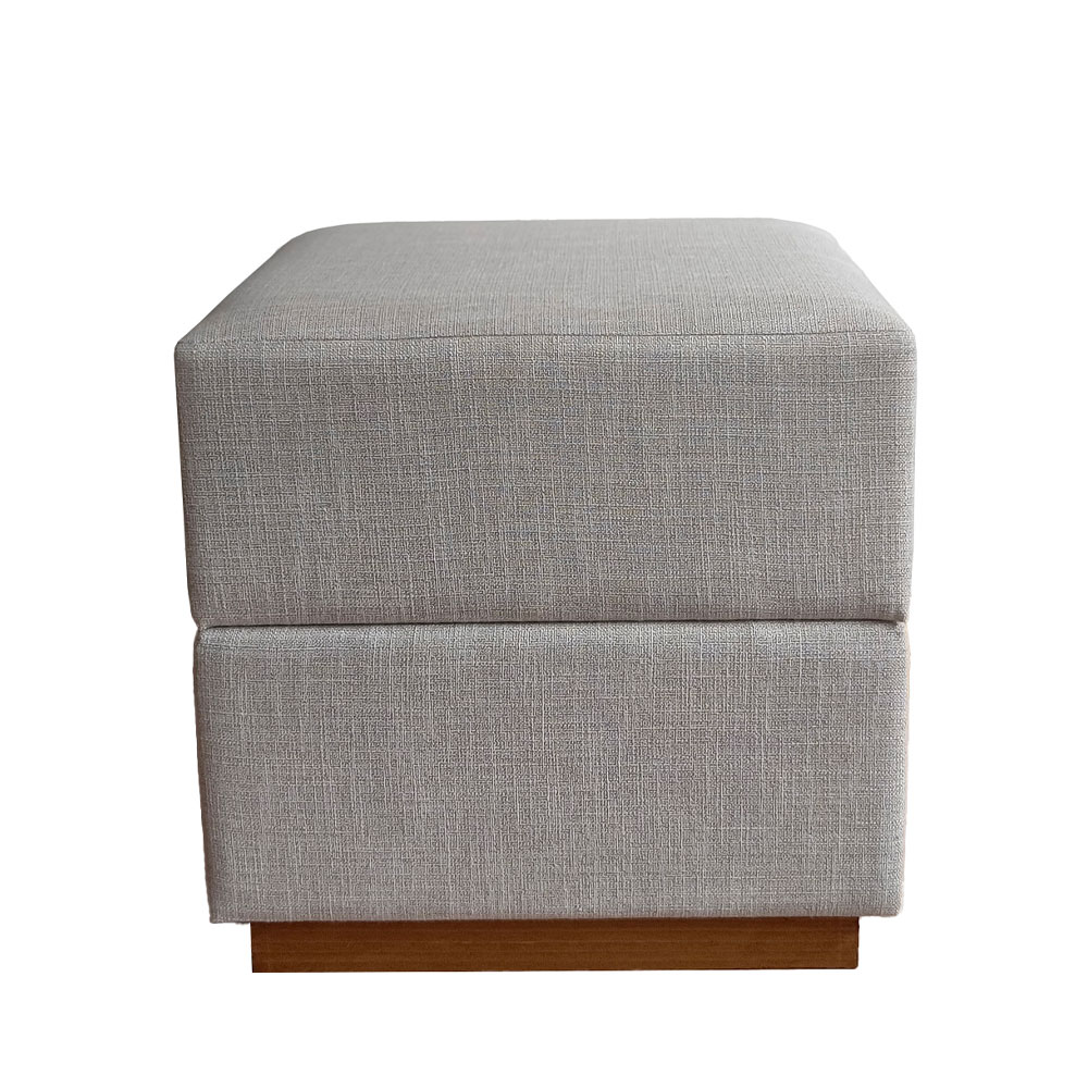 BLOCK ΣΚΑΜΠΟ BEIGE 45x45x45 - Image 2