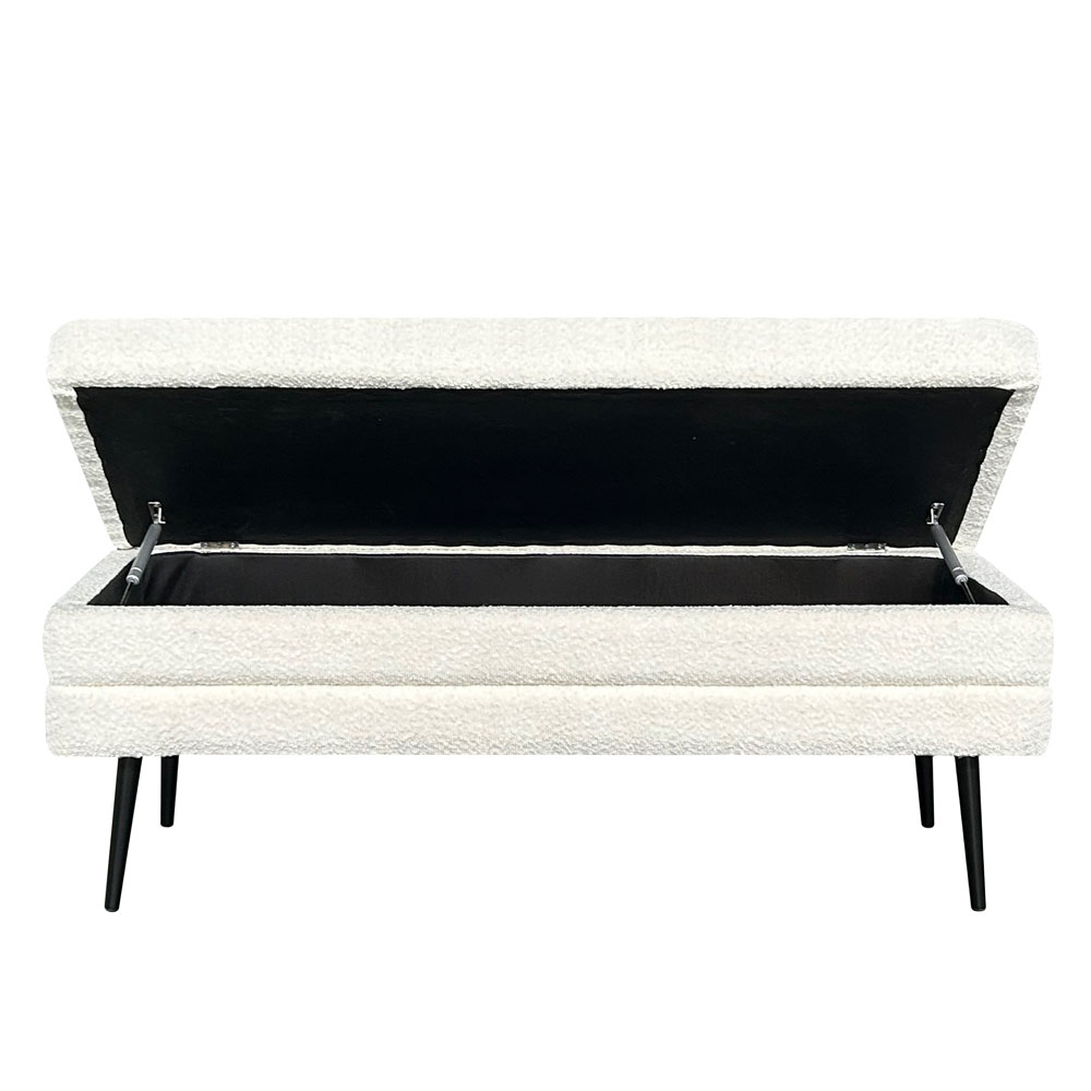 SLICES ΣΚΑΜΠΟ ΜΕ ΑΠΟΘ/ΚΟ ΧΩΡΟ ΛΕΥΚΟ 110x40x44cm - Image 4