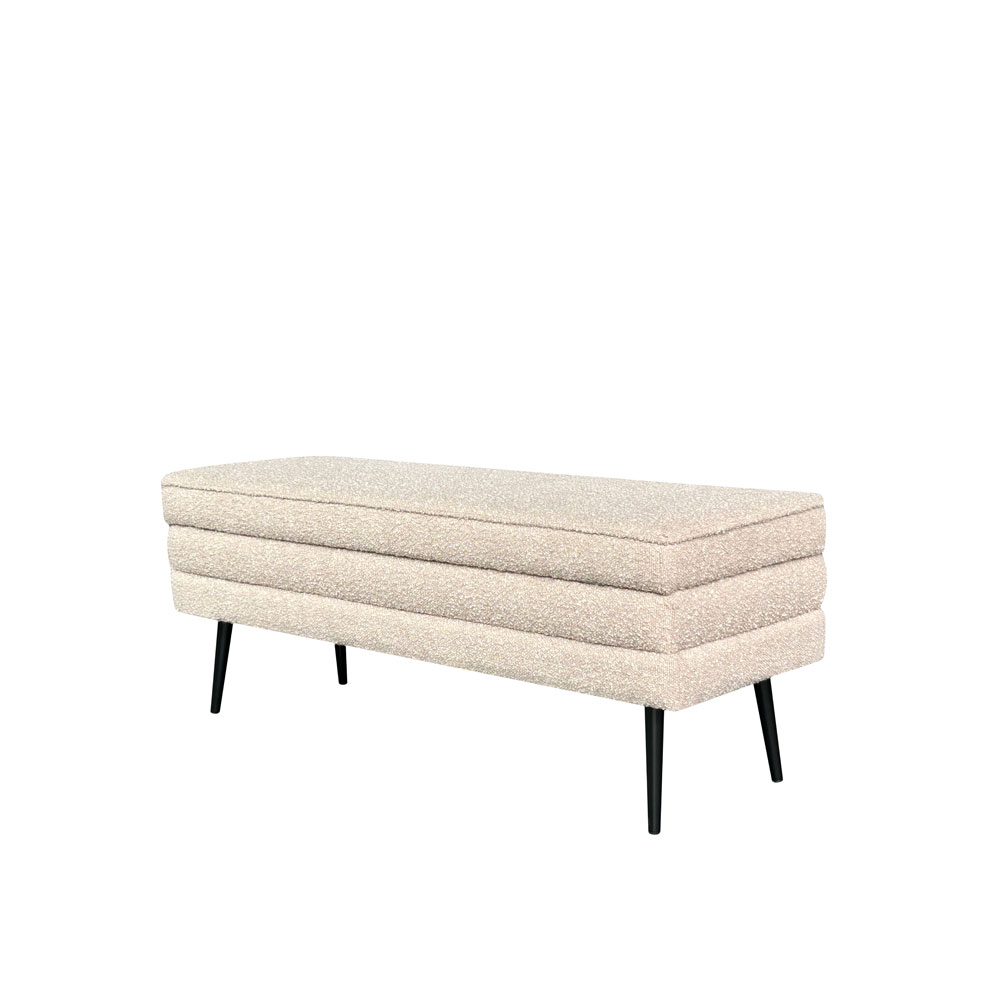 SLICES ΣΚΑΜΠΟ ΜΕ ΑΠΟΘ/ΚΟ ΧΩΡΟ LATTE 110x40x44cm - Image 2