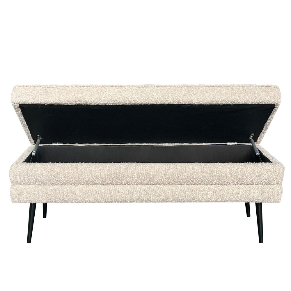 SLICES ΣΚΑΜΠΟ ΜΕ ΑΠΟΘ/ΚΟ ΧΩΡΟ LATTE 110x40x44cm - Image 4