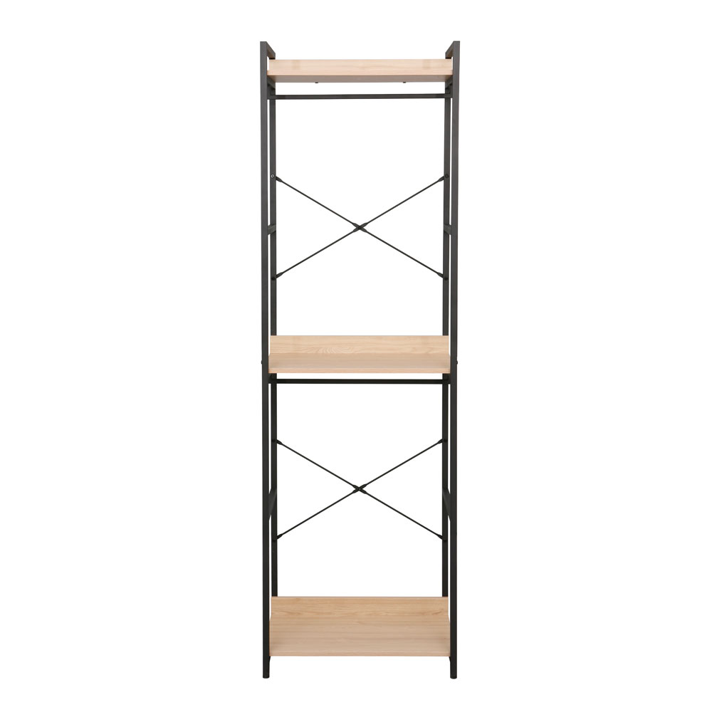 XENIA ΝΤΟΥΛΑΠΑ ΦΥΣΙΚΟ ΜΑΥΡΟ 60x40x200 - Image 3