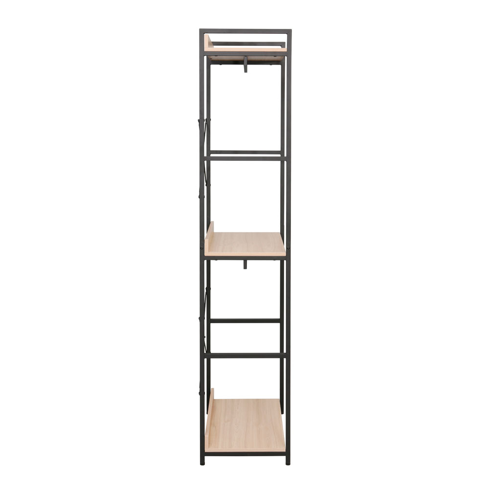 XENIA ΝΤΟΥΛΑΠΑ ΦΥΣΙΚΟ ΜΑΥΡΟ 60x40x200 - Image 4