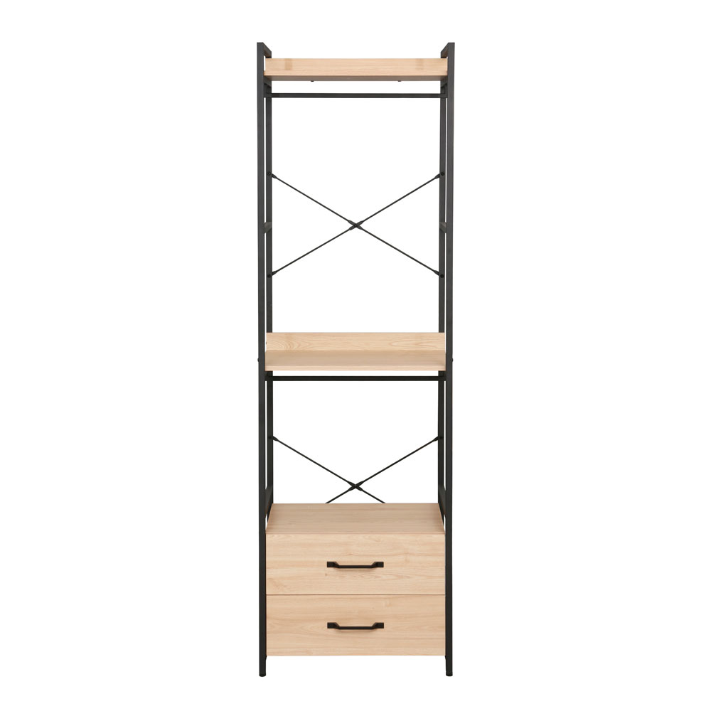XENIA ΝΤΟΥΛΑΠΑ ΦΥΣΙΚΟ ΜΑΥΡΟ 60x40x200 - Image 3