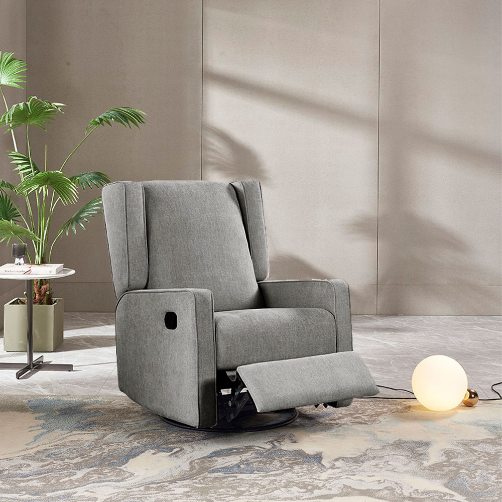 CLASSICO ΠΟΛΥΘΡΟΝΑ RECLINER ΓΚΡΙ 75x95x102 - Image 2
