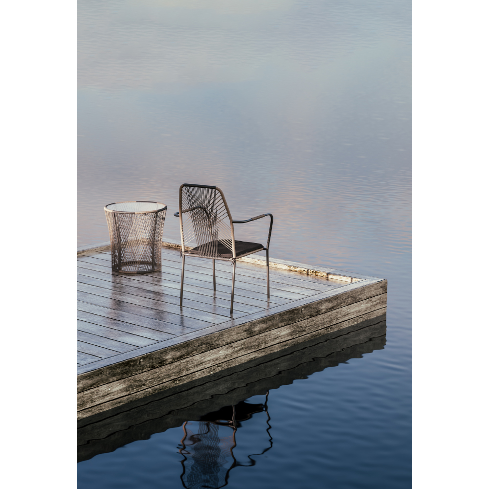 BREEZE ΚΑΡΕΚΛΑ ΦΥΣΙΚΟ ΜΑΥΡΟ 59x61.5x89 - Image 2