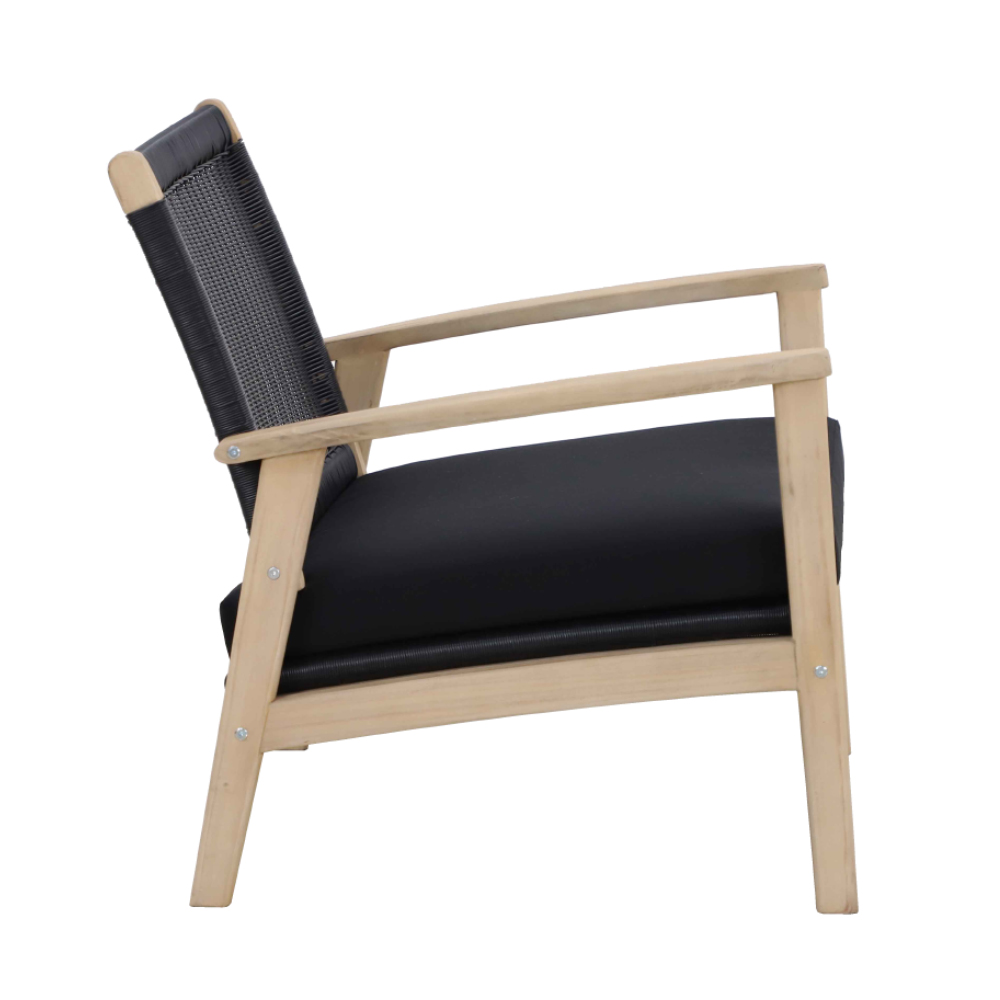 SALSA ΠΟΛΥΘΡΟΝΑ ΜΑΞΙΛΑΡΙ ΜΑΥΡΟ 74.5x73x75.8cm - Image 5