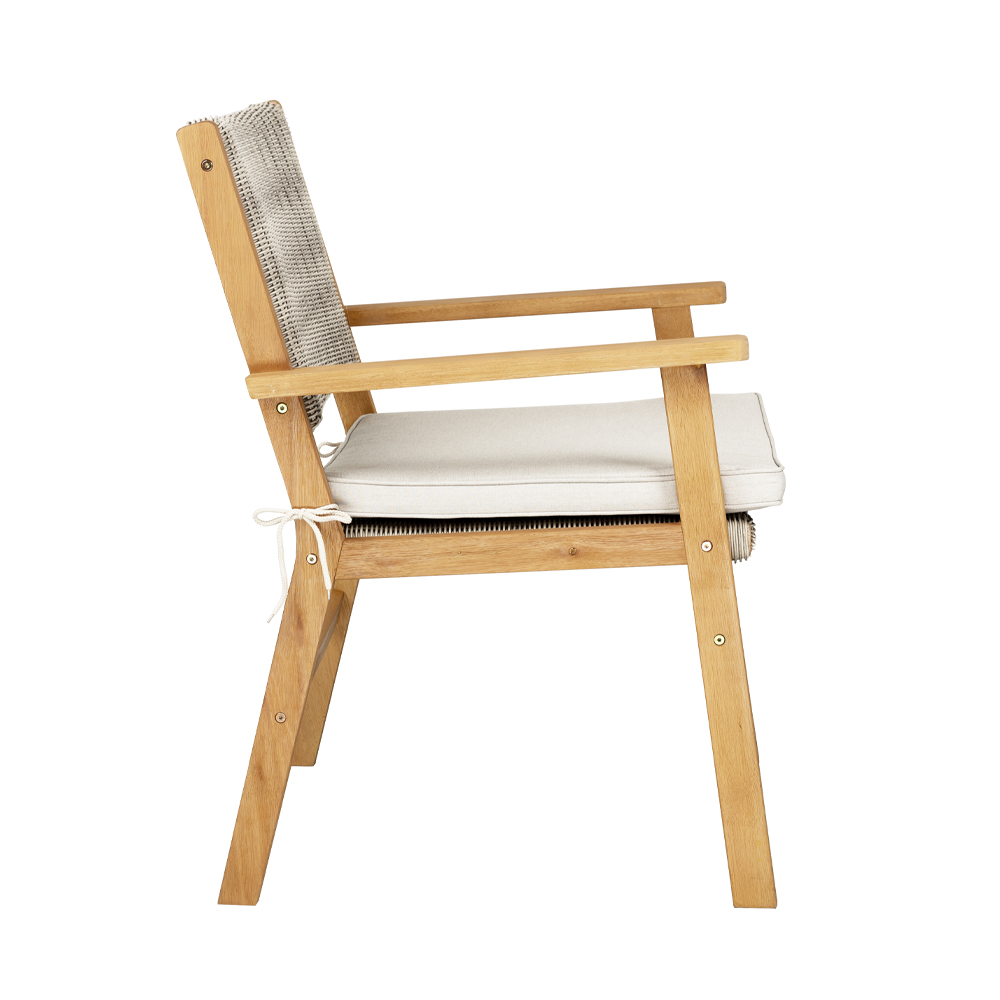 CAPRI ΚΑΡΕΚΛΑ ΛΕΥΚΟ ΓΚΡΙ 64.2x60x88.5cm - Image 4