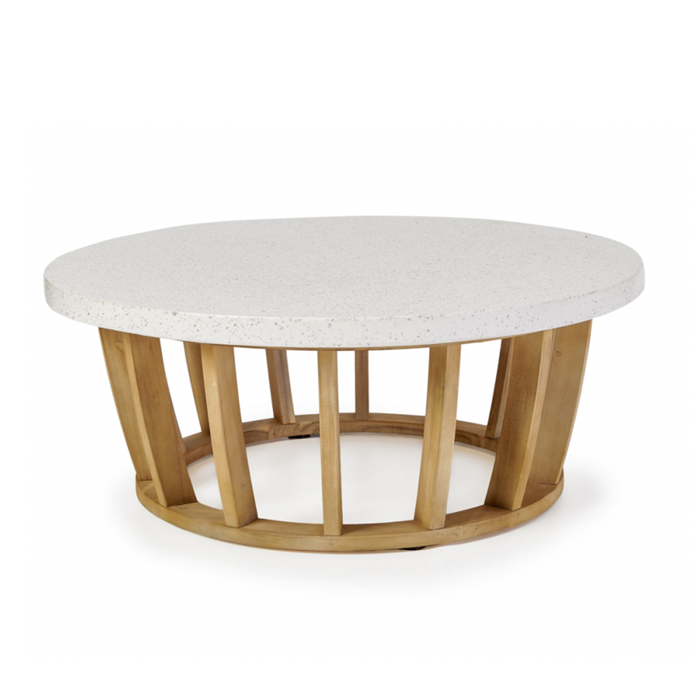 ITHAKA COFFEE TABLE ΦΥΣΙΚΟ 100x100x40