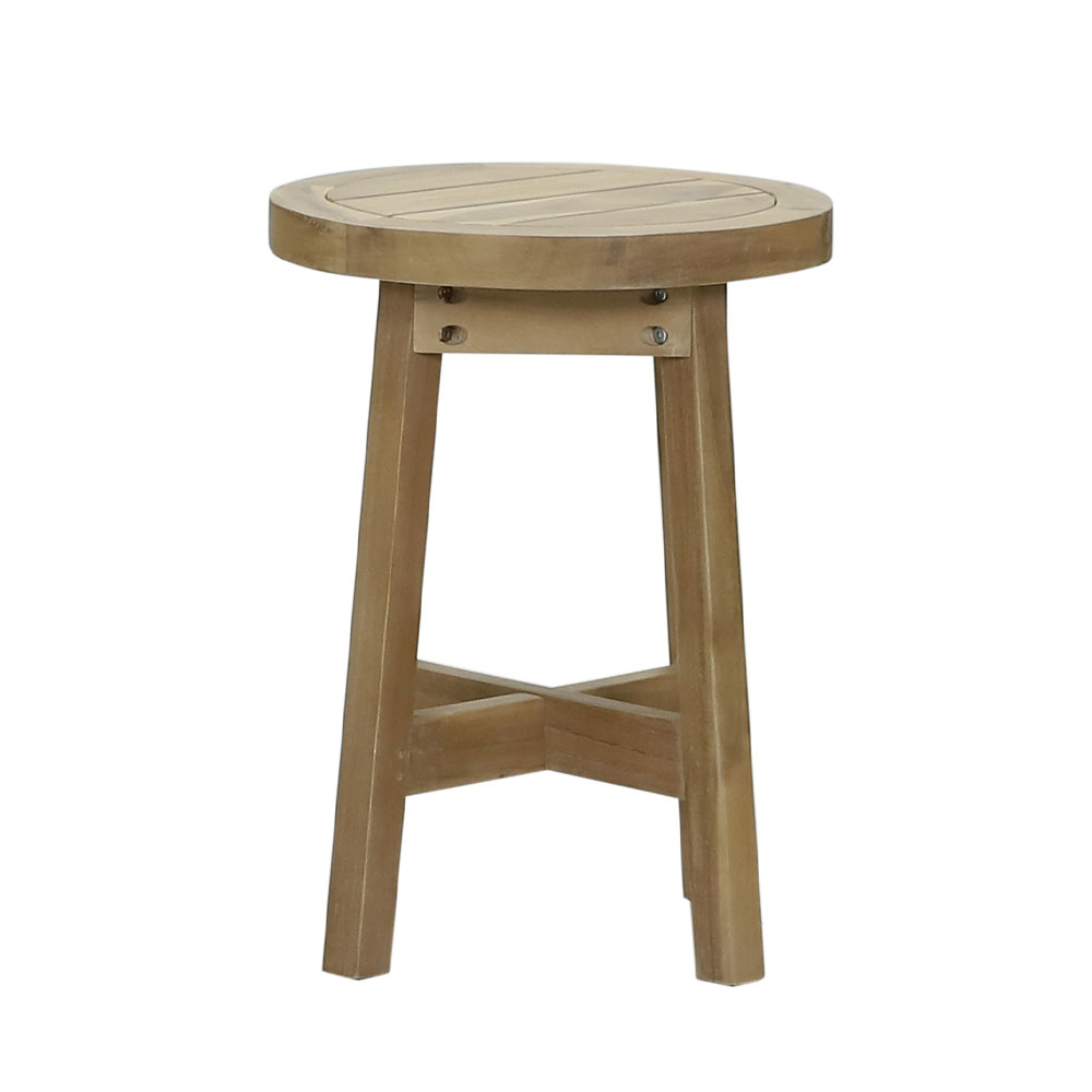 ANASA SIDE TABLE ΦΥΣΙΚΟ 40x40x48cm - Image 2