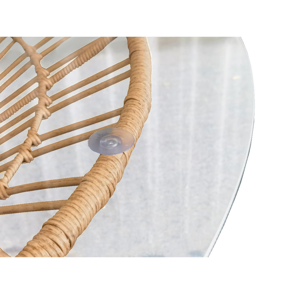 PRISMA ΤΡΑΠΕΖΙ ΦΥΣΙΚΟ 130x130x74 - Image 2