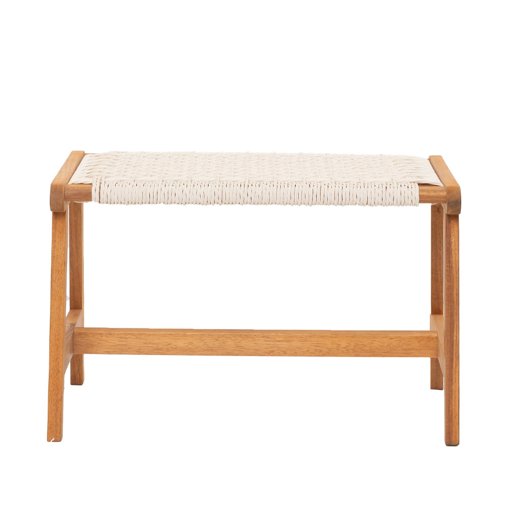 MESH ΣΚΑΜΠΟ ΛΕΥΚΟ ΦΥΣΙΚΟ 57x41x35.5cm - Image 2