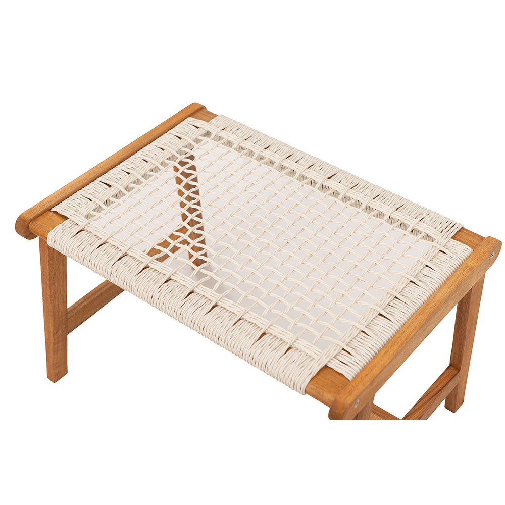 MESH ΣΚΑΜΠΟ ΛΕΥΚΟ ΦΥΣΙΚΟ 57x41x35.5cm - Image 4