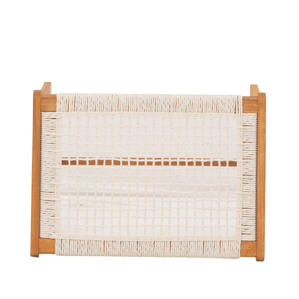 MESH ΣΚΑΜΠΟ ΛΕΥΚΟ ΦΥΣΙΚΟ 57x41x35.5cm - Image 5