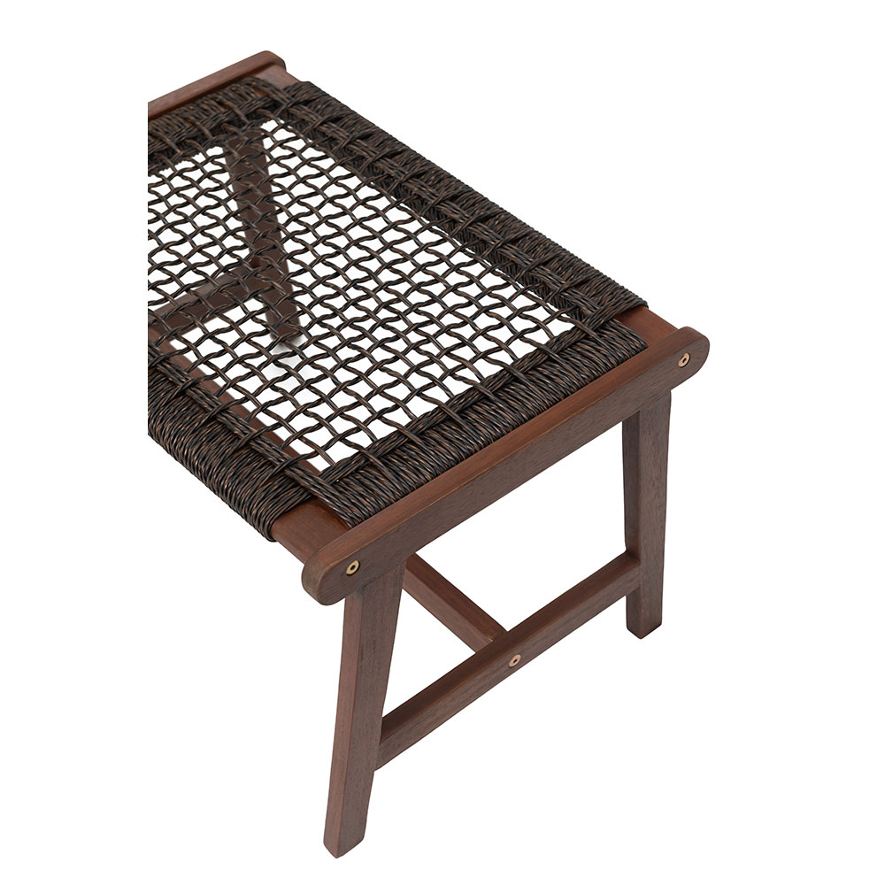 MESH ΣΚΑΜΠΟ ΚΑΦΕ ANTIQUE ΚΑΡΥΔΙ 57x41x35.5cm - Image 4