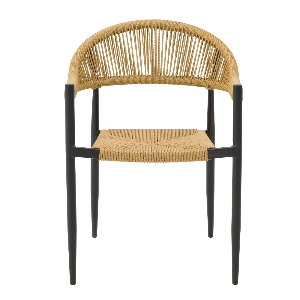 MEZZA LUNA ΚΑΡΕΚΛΑ ΦΥΣΙΚΟ ΜΑΥΡΟ 56x55x78 - Image 4