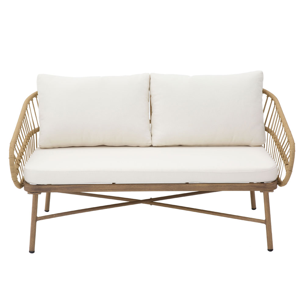 CAVE ΣΑΛΟΝΙ SET 1+2+1 ΦΥΣΙΚΟ - Image 5