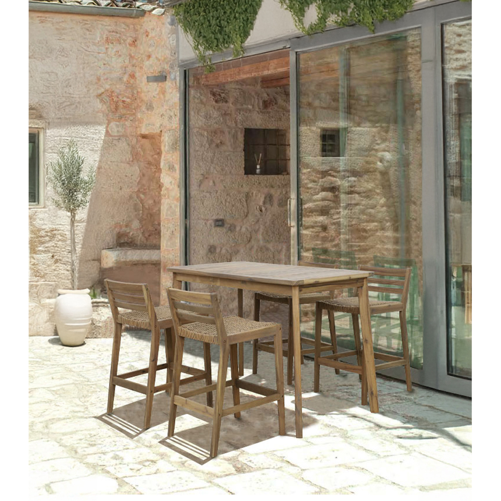 TOUJOUR ΤΡΑΠΕΖΙ BAR ΦΥΣΙΚΟ 131.5x70x90 - Image 2