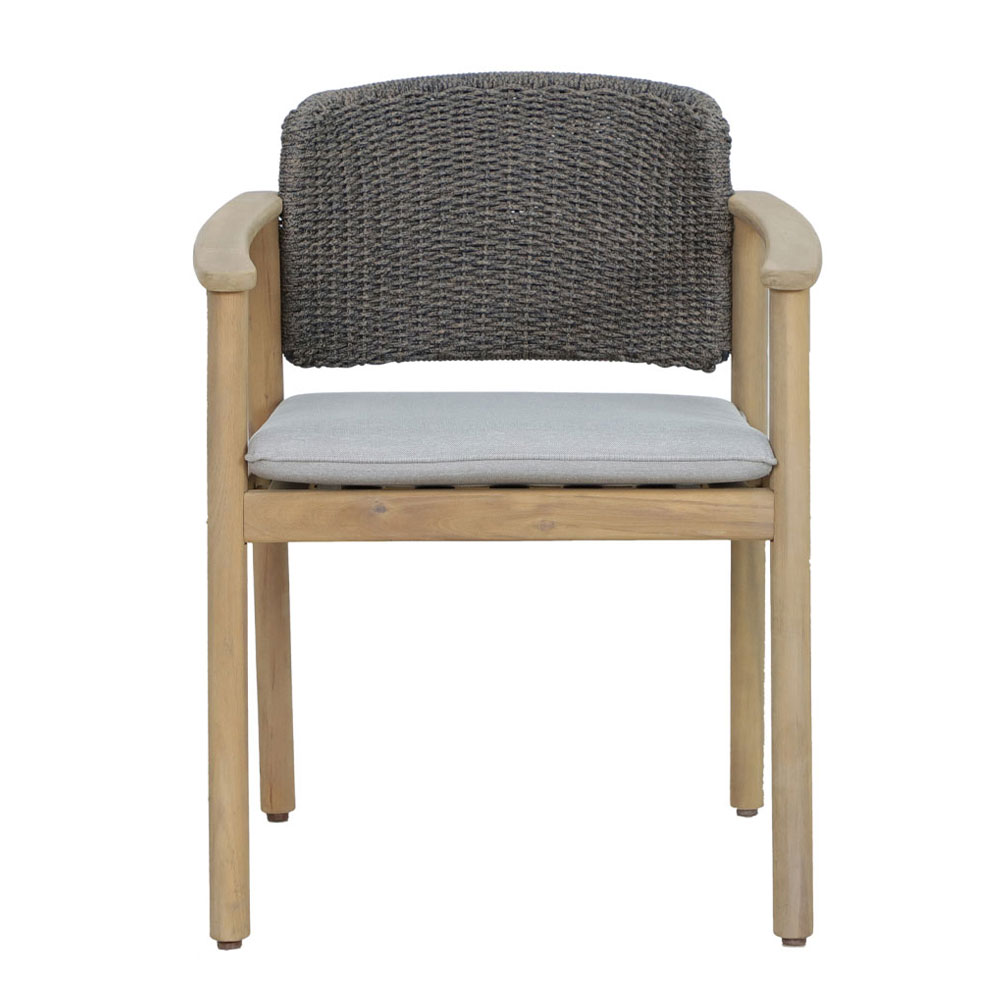 FREELAND ΚΑΡΕΚΛΑ ΜΑΞΙΛΑΡΙ ΦΥΣΙΚΟ ΓΚΡΙ 62x62.5x80.5cm - Image 3
