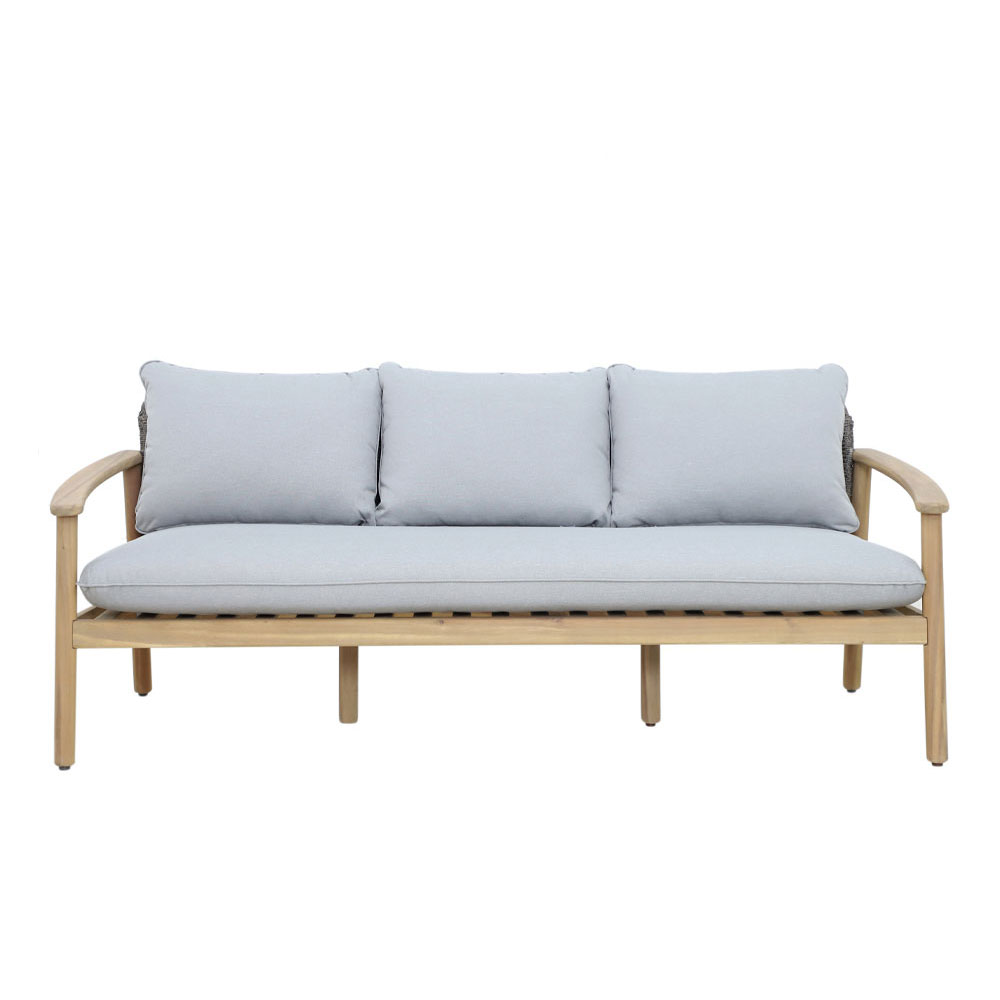 FREELAND ΣΑΛΟΝΙ SET 1+2+1 ΦΥΣΙΚΟ ΓΚΡΙ - Image 3