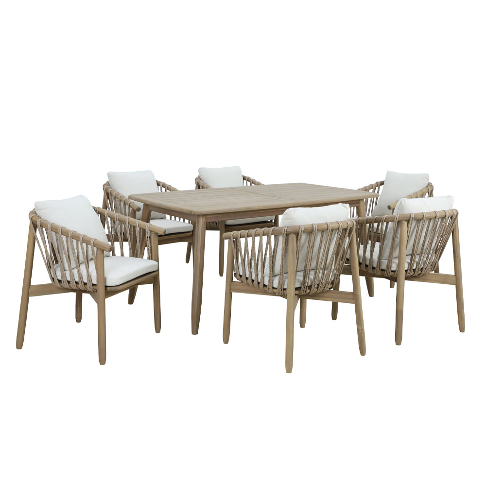 CORDA ΚΑΡΕΚΛΑ ΜΑΞΙΛΑΡΙ ΦΥΣΙΚΟ ΛΕΥΚΟ 63.5x60x76cm - Image 3