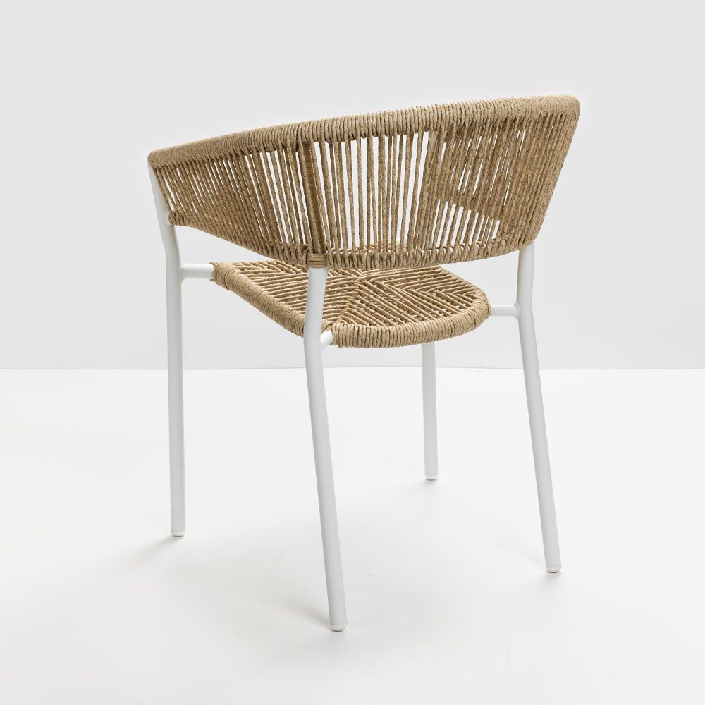 BREEZE ΚΑΡΕΚΛΑ ΛΕΥΚΟ ΦΥΣΙΚΟ 56x60x78cm - Image 3